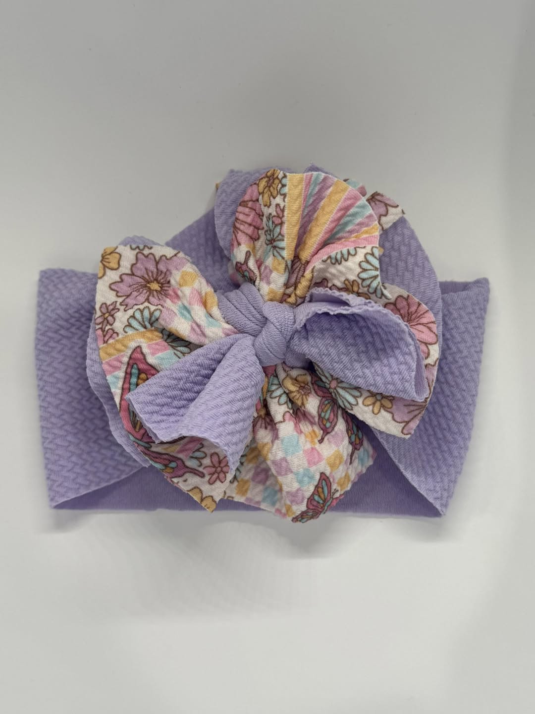 Butterfly Flowers Head Wrap