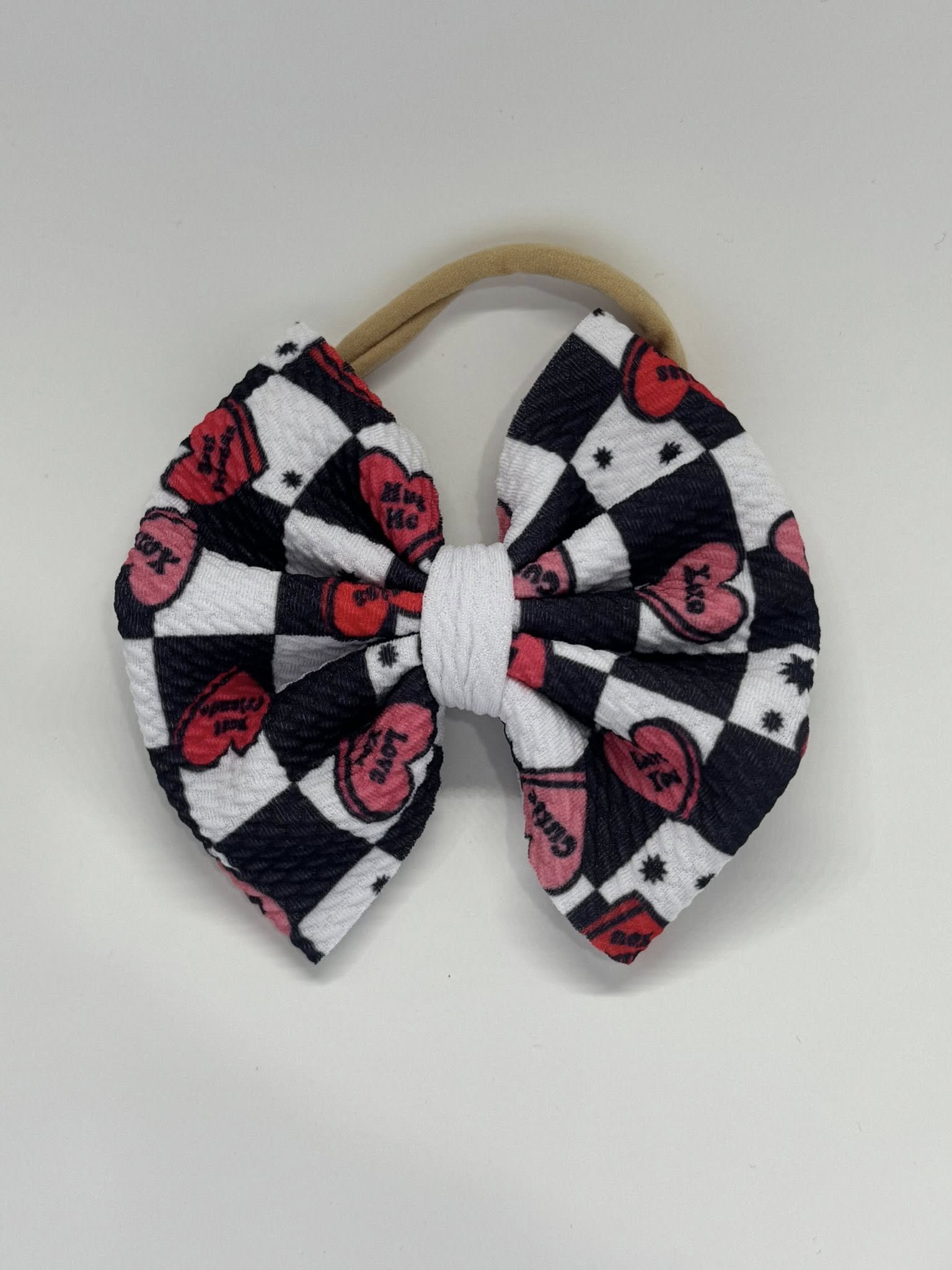 Checkered Conversation Hearts