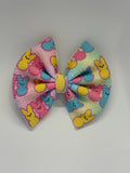 Colorful Peeps Bow