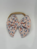 Floral Cross Baby Band