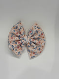 Floral Cross Bow