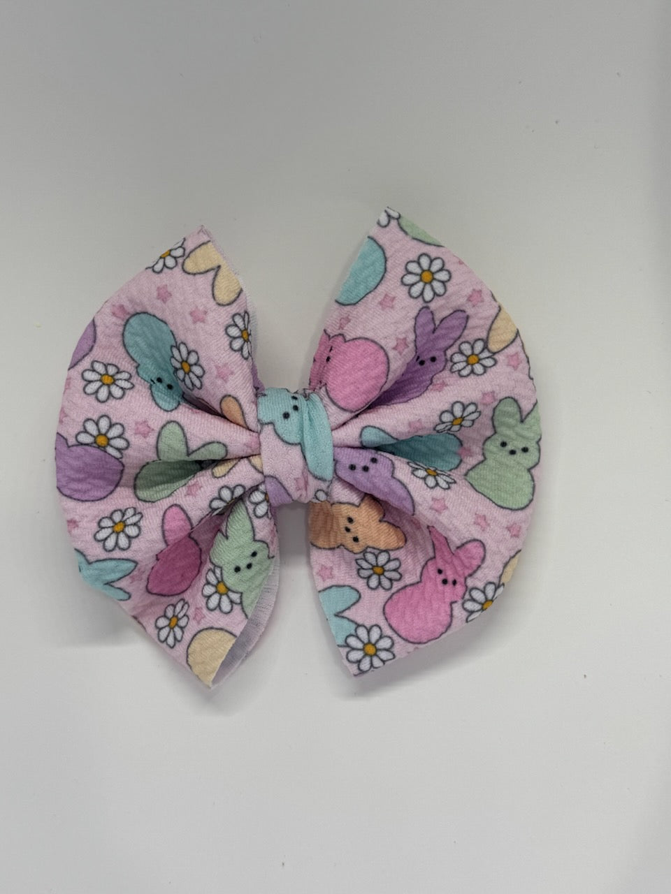 Flower Peeps Bow