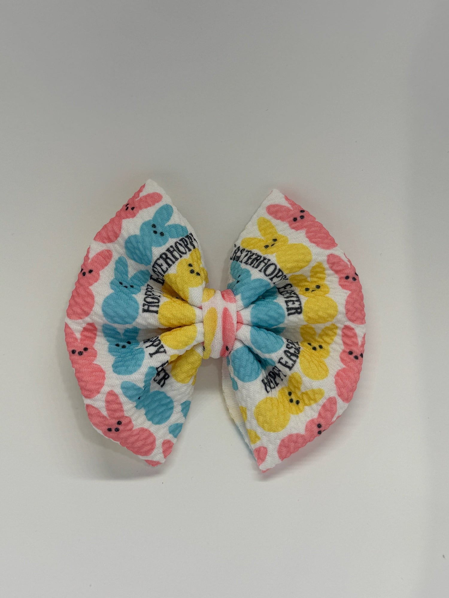 Hoppy Easter Peeps Bow