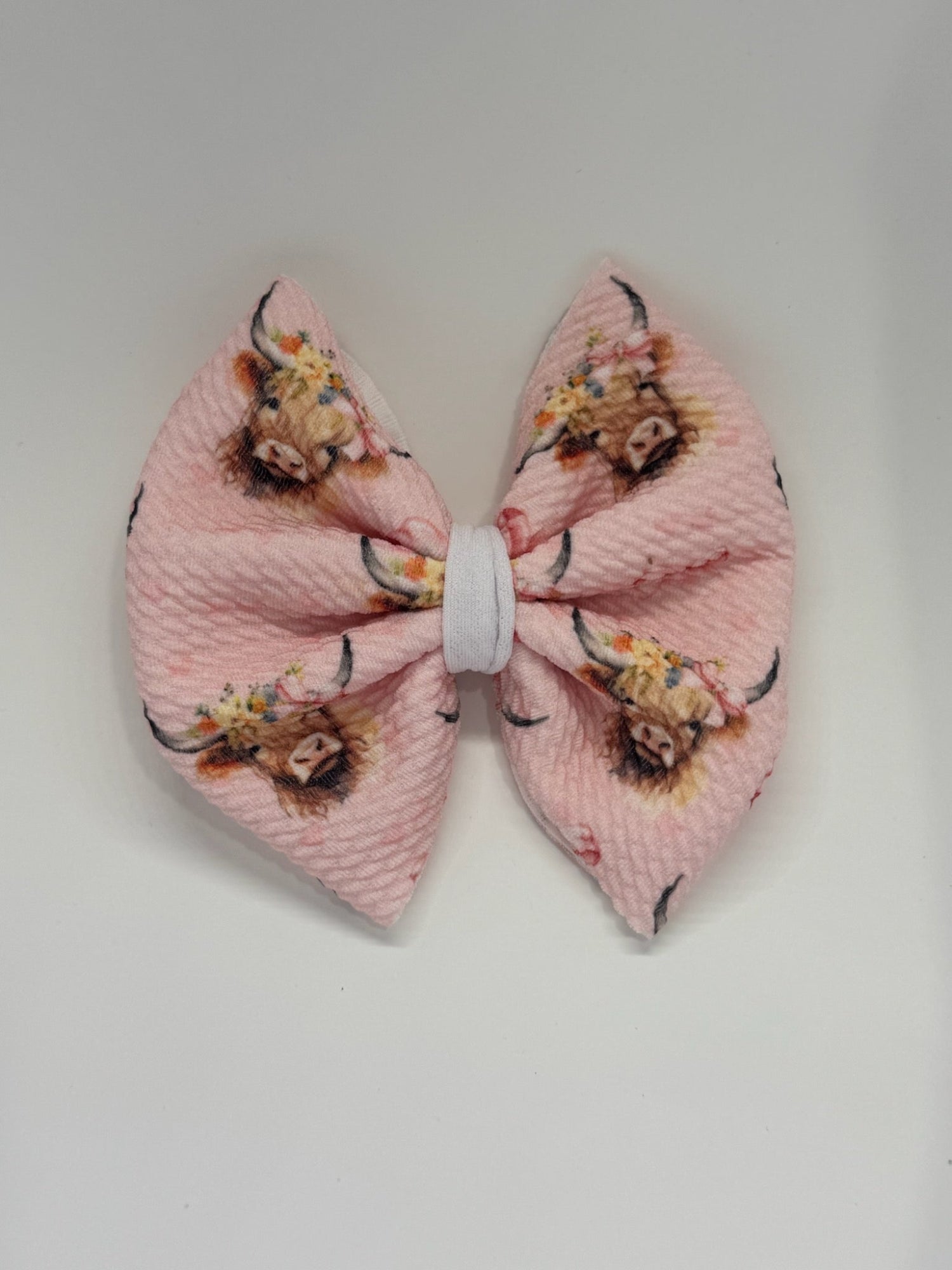 Pink Highland Bow