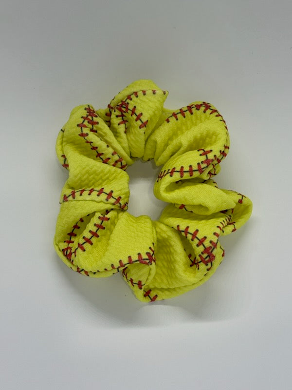 Softball Scrunchie